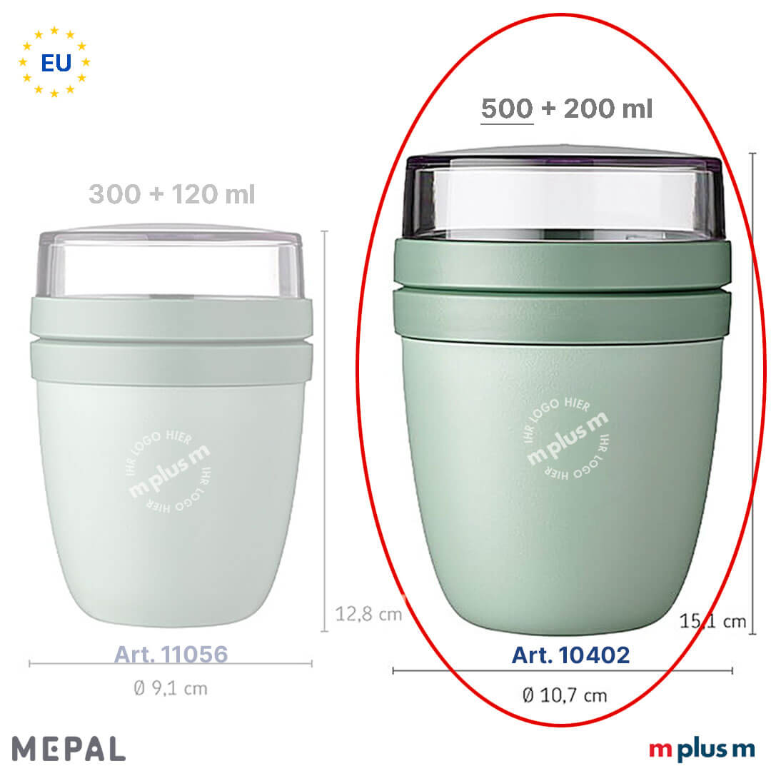 Mepal Müslibecher 'Ellipse' mit Logo bedrucken