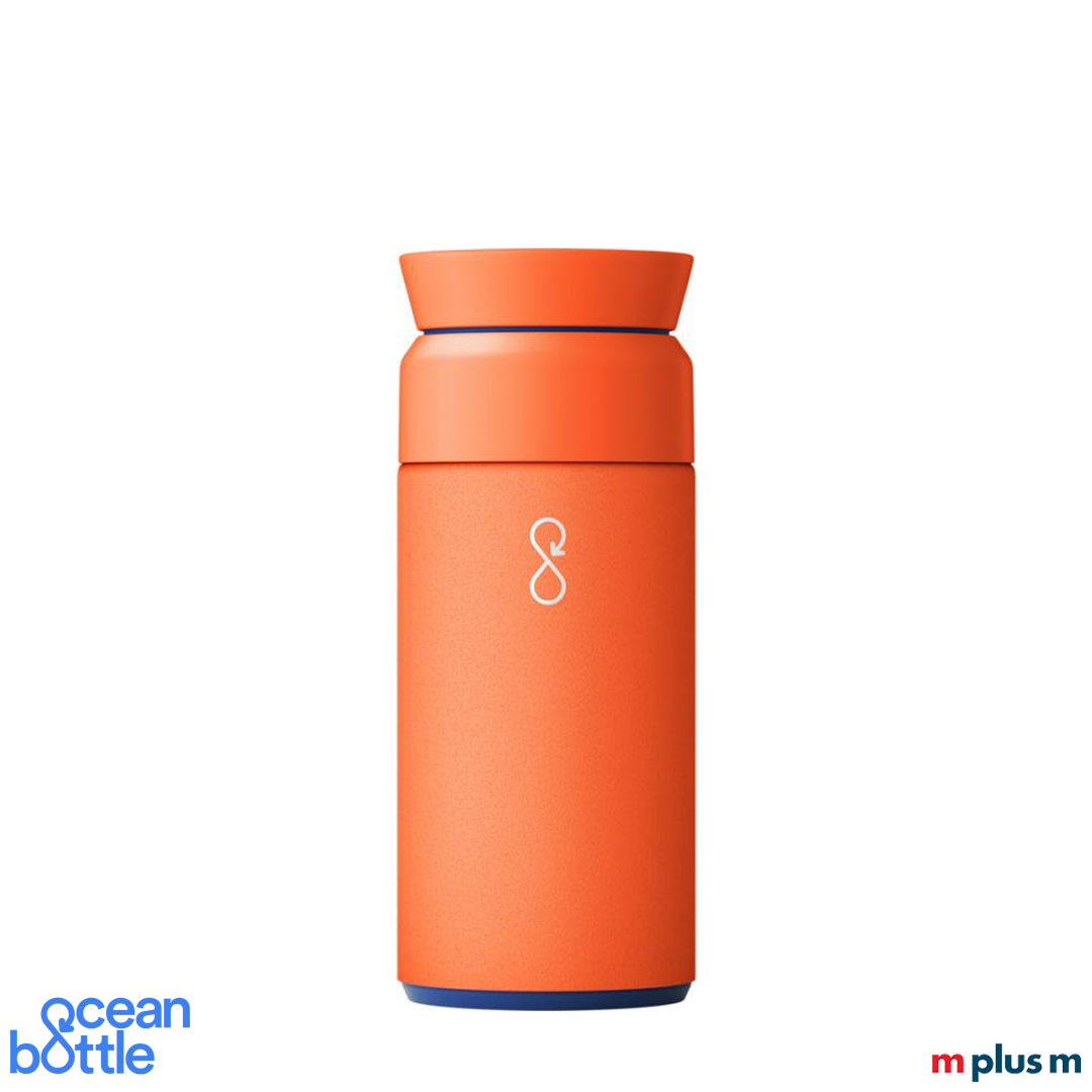 Ocean Bottle Brew Flask 350ml in der Farbe Orange/Sun Orange