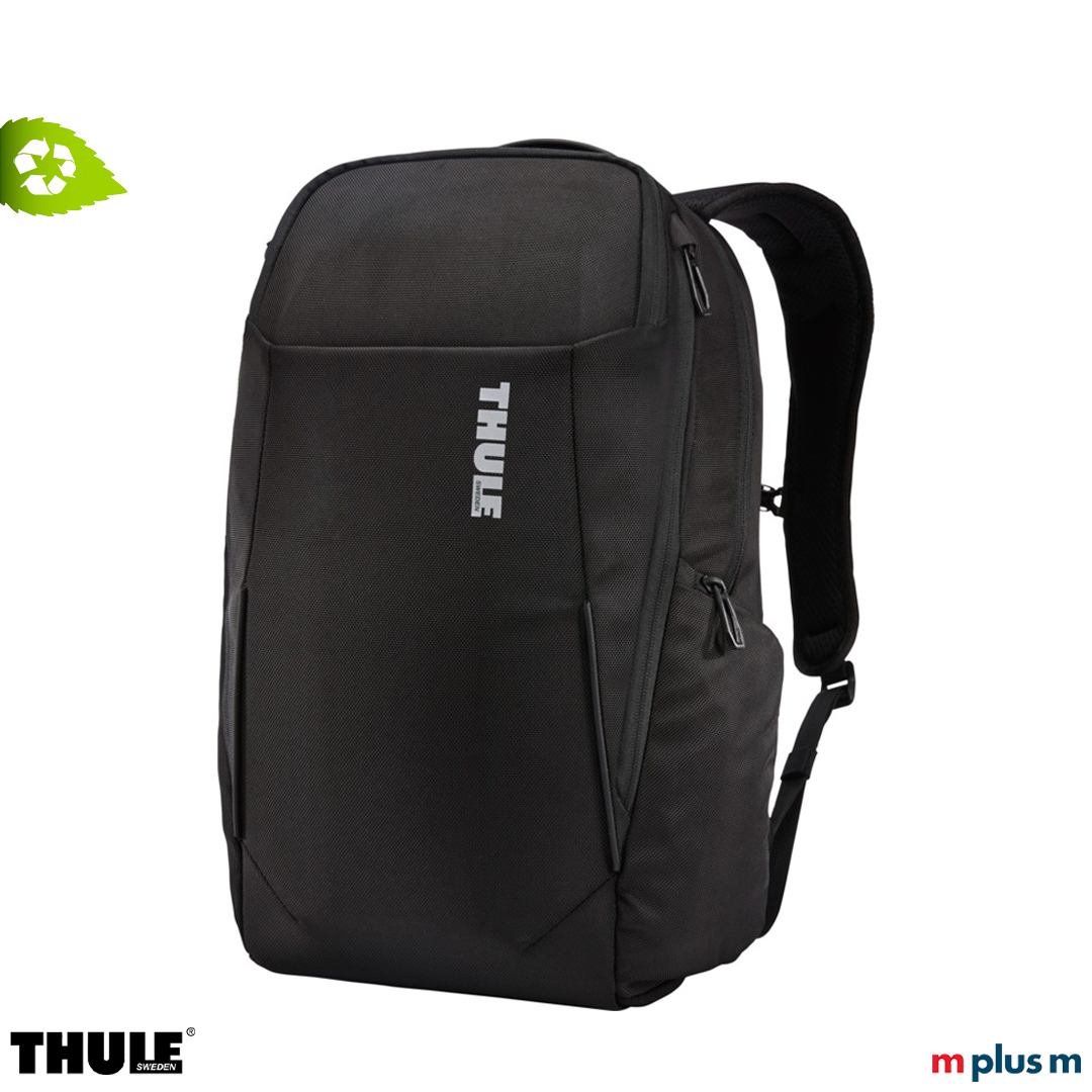 Thule Accent 23l in der Farbe Schwarz aus recycelte Polyester Material