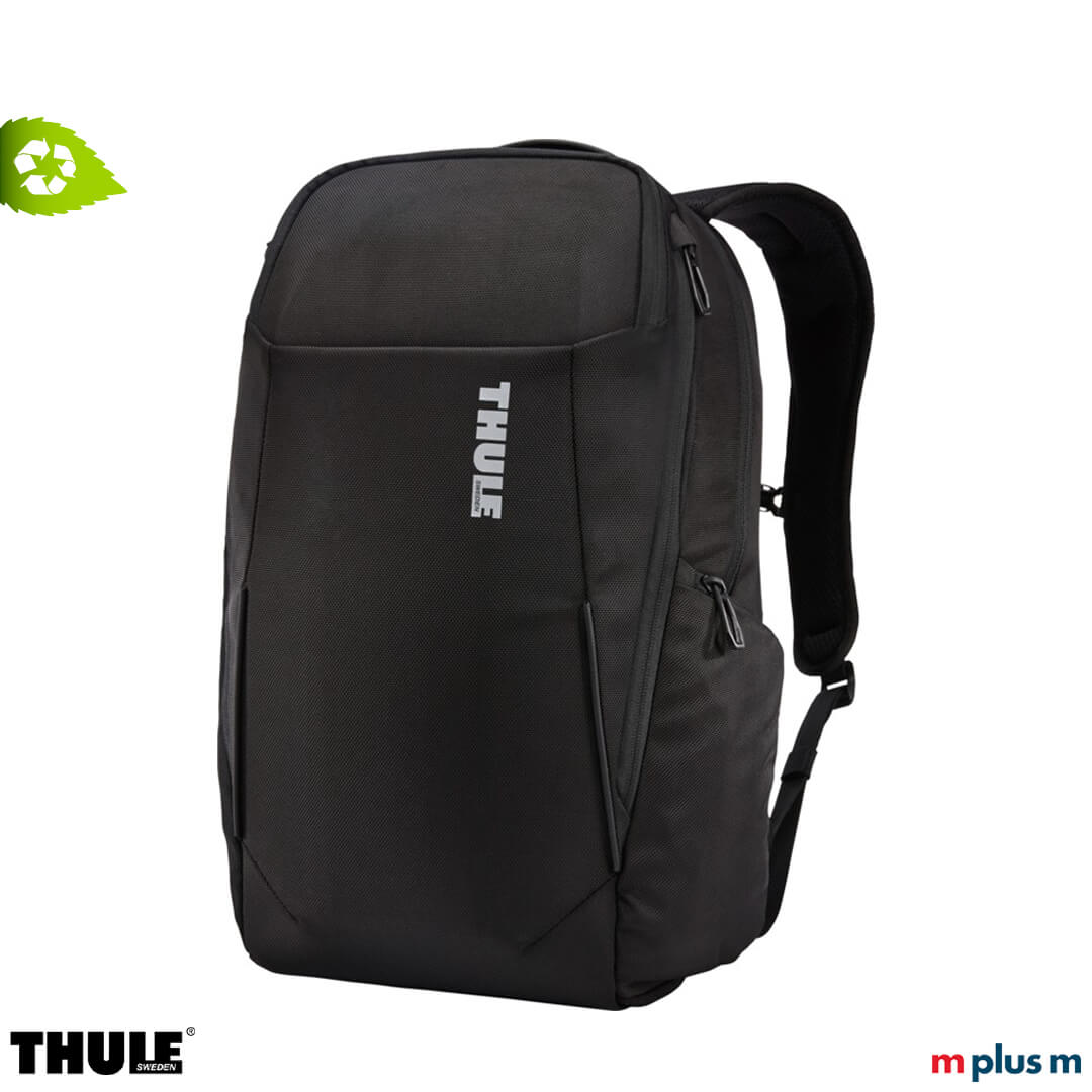 Thule Accent 23l in der Farbe Schwarz aus recycelte Polyester Material Thule Accent 23l in der Farbe Schwarz aus recycelte Polyester Material