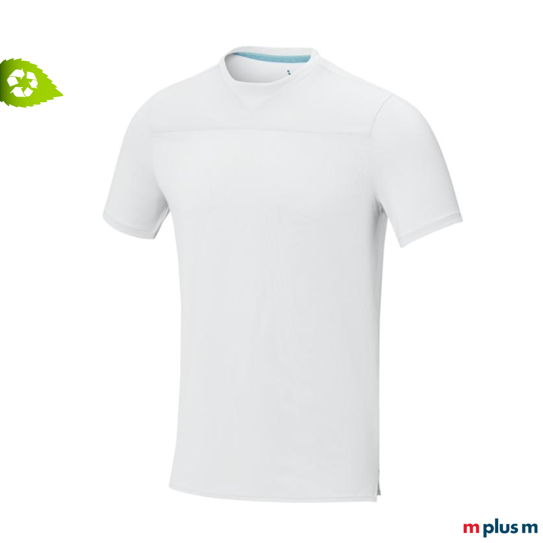 Umweltfreundliches, GRS-zertifiziertes Sport T-Shirt als Marketingartikel mit eigenem Logo