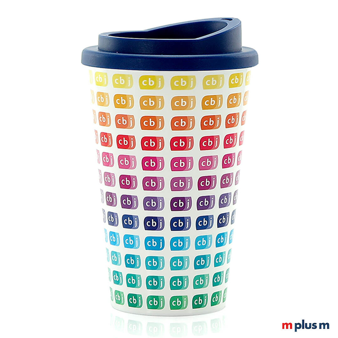 Coffee-Shop-Thermobecher-rundum-CMYK-bedrucken-SD Nachhaltiger Classic Coffee Shop Thermobecher rundum und vollfarbig spülmaschinenfest bedrucken. Aus Europa und 100% Recycling-fähig