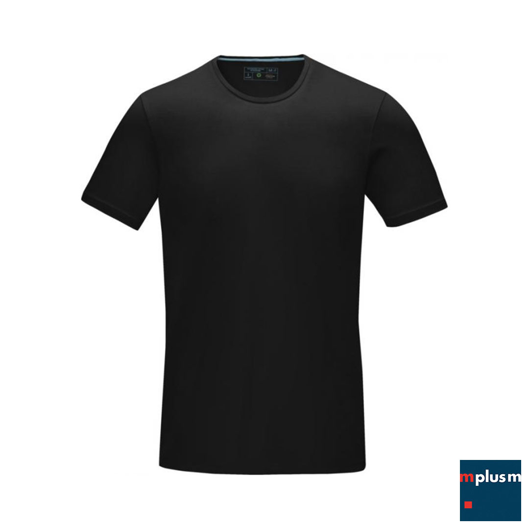 Klassisches Herren T-Shirt in schwarz individualisieren