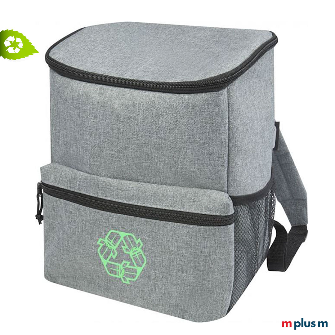Nachhaltige Kühltasche aus RPET mit Logo bedruckt