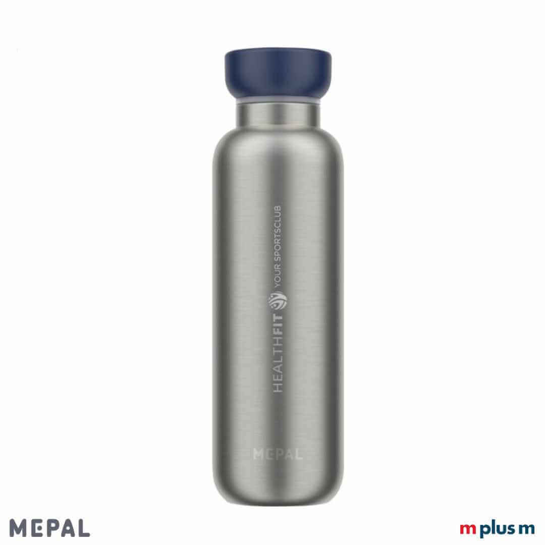 Blaue Mepal Thermoflasche Ellipse 500ml hält Getränke 12 Stunden warm und ist mit Logodruck veredelbar Blaue Mepal Thermoflasche Ellipse 500ml hält Getränke 12 Stunden warm und ist mit Logodruck veredelbar