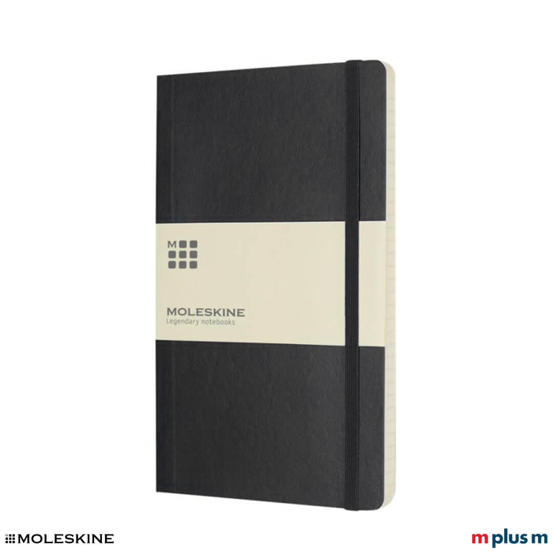 Moleskine Classic Softcover in der Farbe Schwarz Moleskine Classic Softcover in der Farbe Schwarz