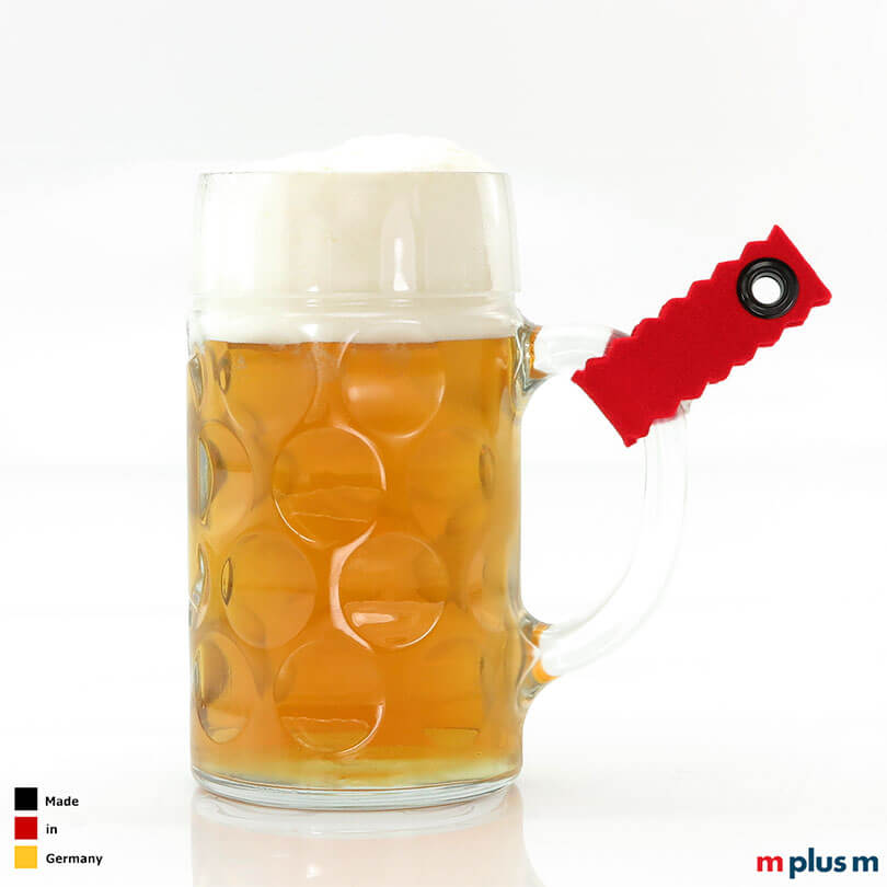 Maßkrugband Schlüsselanhänger 3 Oktoberfest Giveaway Maßkrug Markierer Schlüsselanhänger aus Deutschland