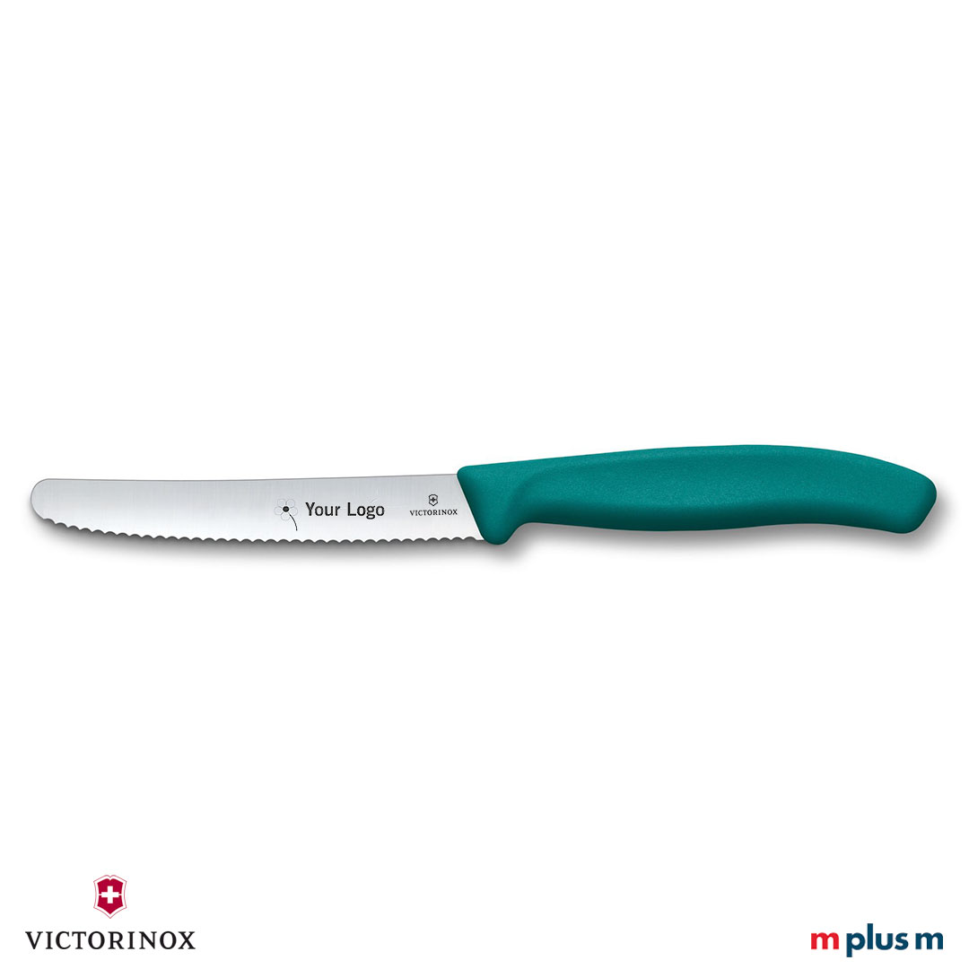 Grünes Tomatenmesser von Victorinox aus der Schweiz Victorinox Tomatenmesser in grün