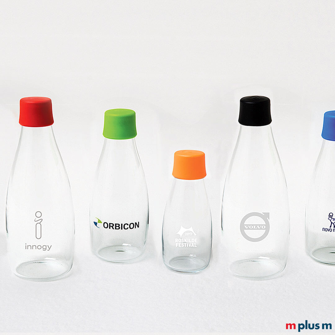 Retap Flasche mit Beispieldruck für Logo Druck Retap Flasche mit Beispieldruck für Logo Druck