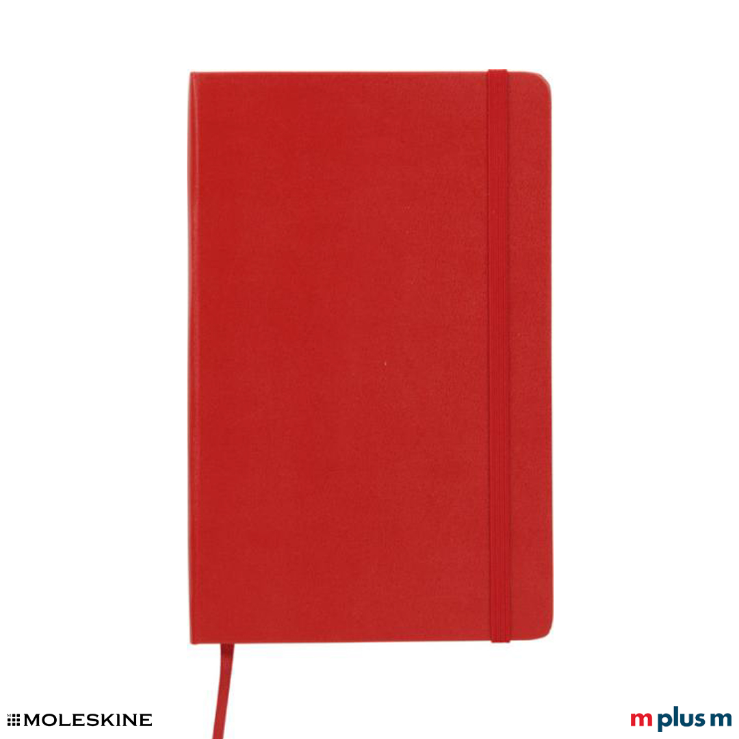 Moleskine Notizbuch Classic Harrdcover L in der Farbe Rot/Scharlachrot