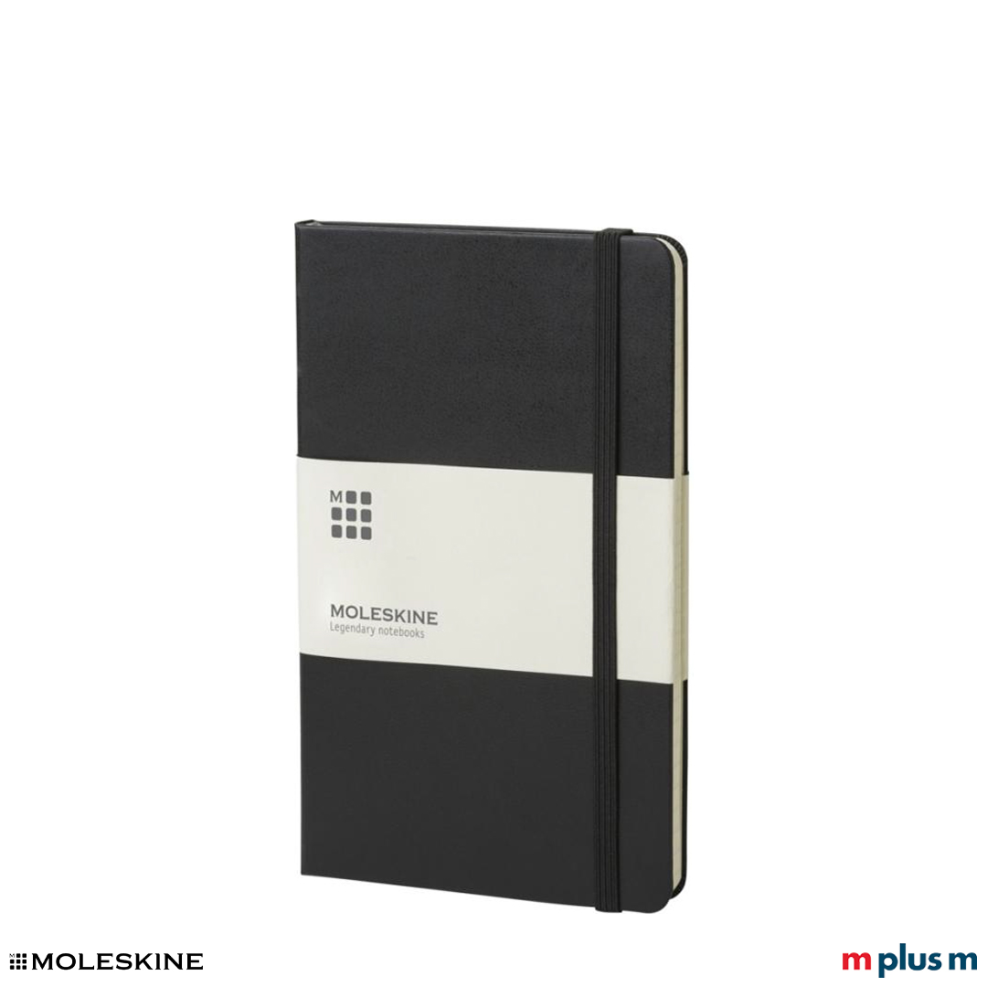 Moleskine Notizbuch Classic Hardcover Taschenformat in der Farbe Schwarz