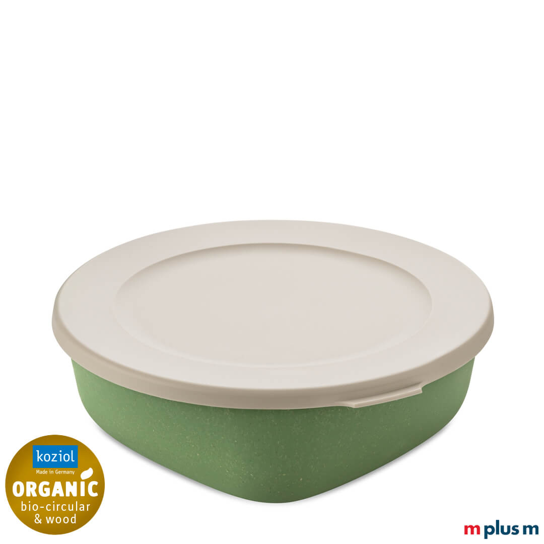 Koziol Connect Box 1,3l in der Farbe Grün/Natur Leaf Green Koziol Connect Box 1,3l in der Farbe Grün/Natur Leaf Green
