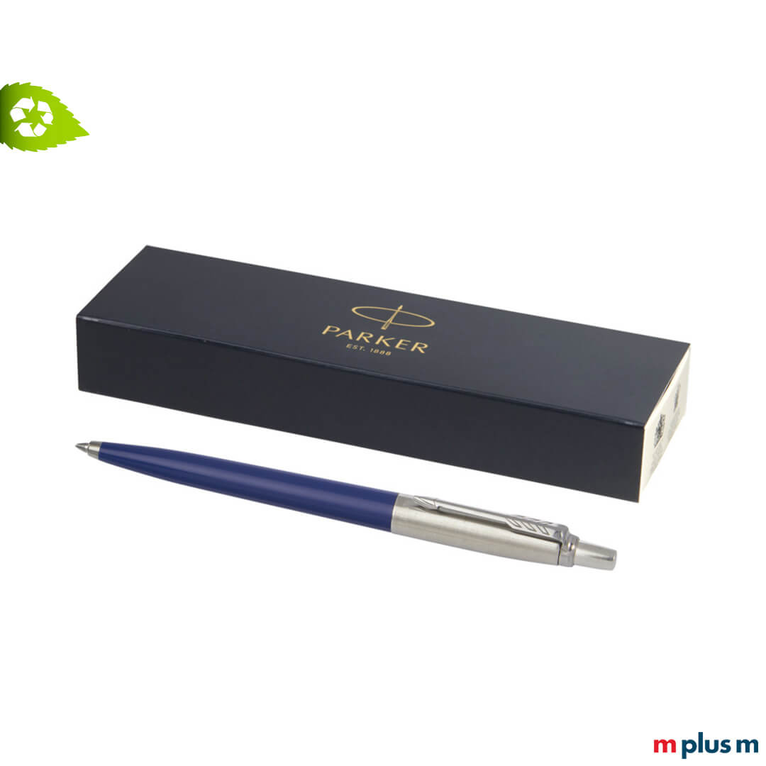 Parker Jotter Recycled Kugelschreiber Blaue Mine