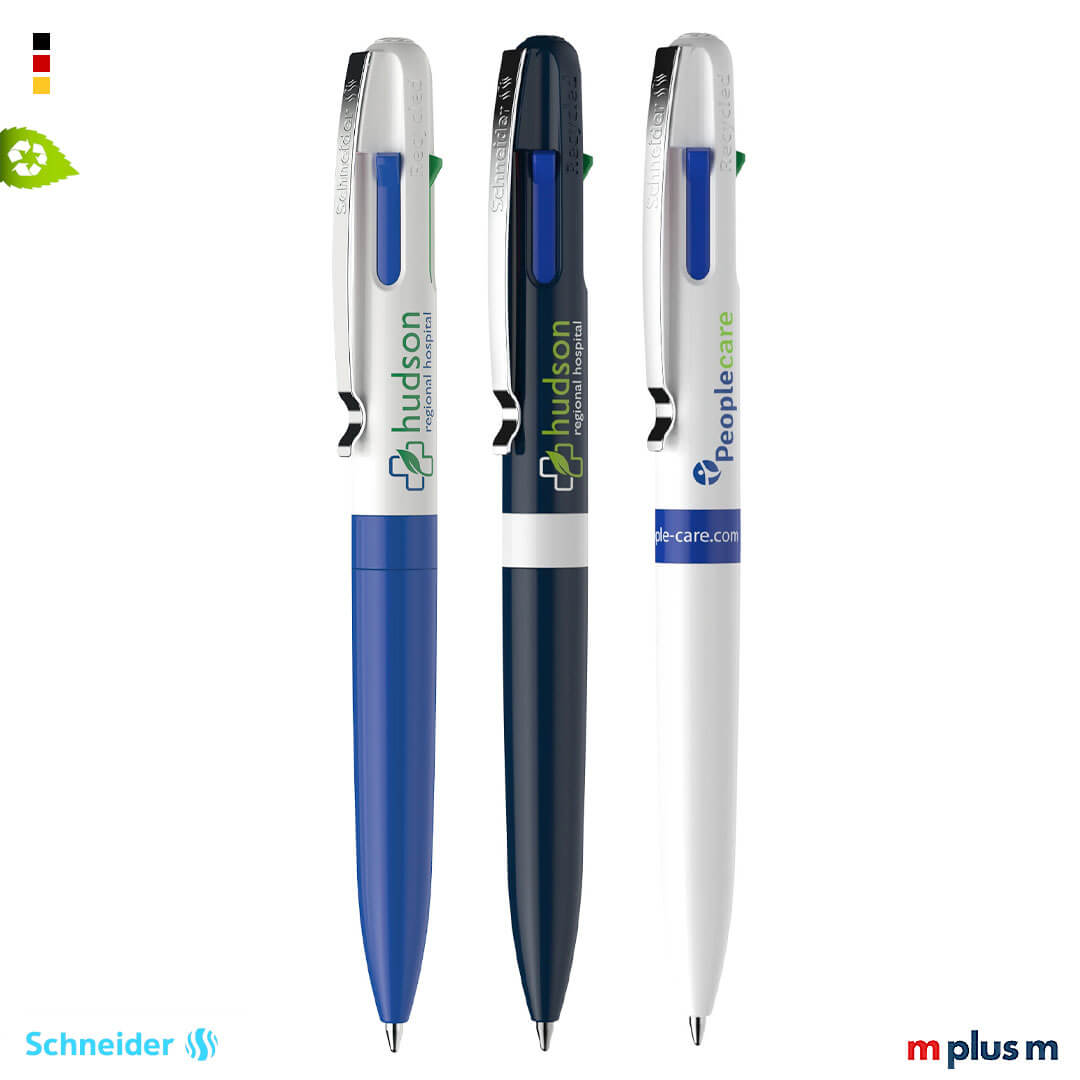Schneider Take 4 Kugelschreiber Made in Germany mit Logo Druck