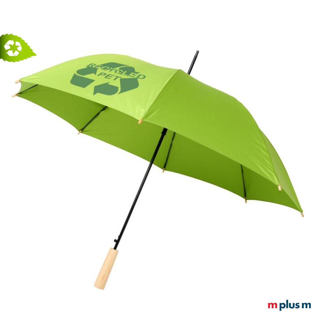 Regenschirm aus recycling Material als Werbegeschenk bedrucken
