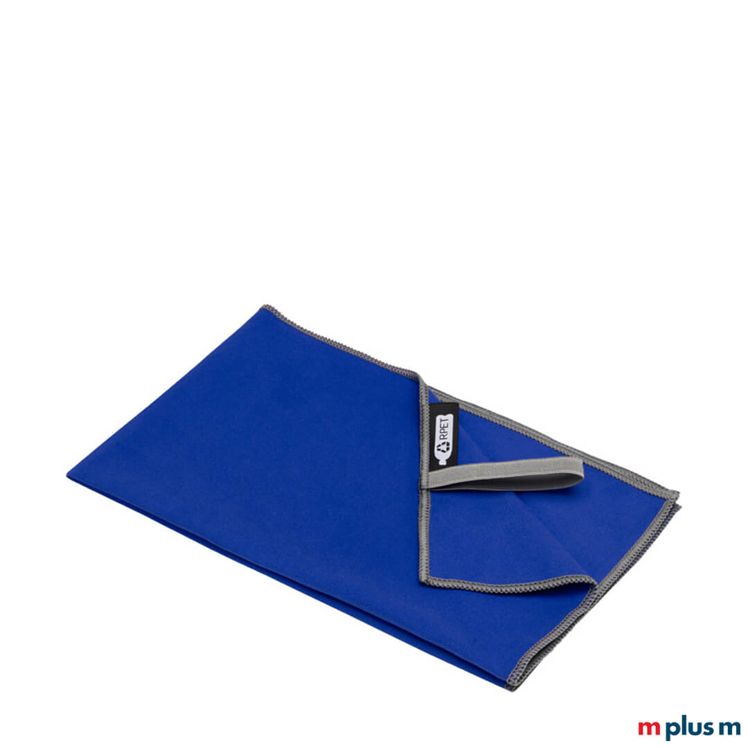 Pieter Small Handtuch in der Farbe Blau aus recyceltem Material Pieter Small Handtuch in der Farbe Blau aus recyceltem Material