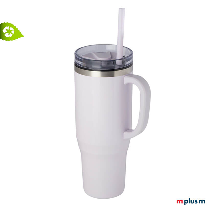 Miami XXL Isolierbecher Flieder Günstiger XXL Isolierbecher Miami im Quencher Style in Flieder mit Logo Druck