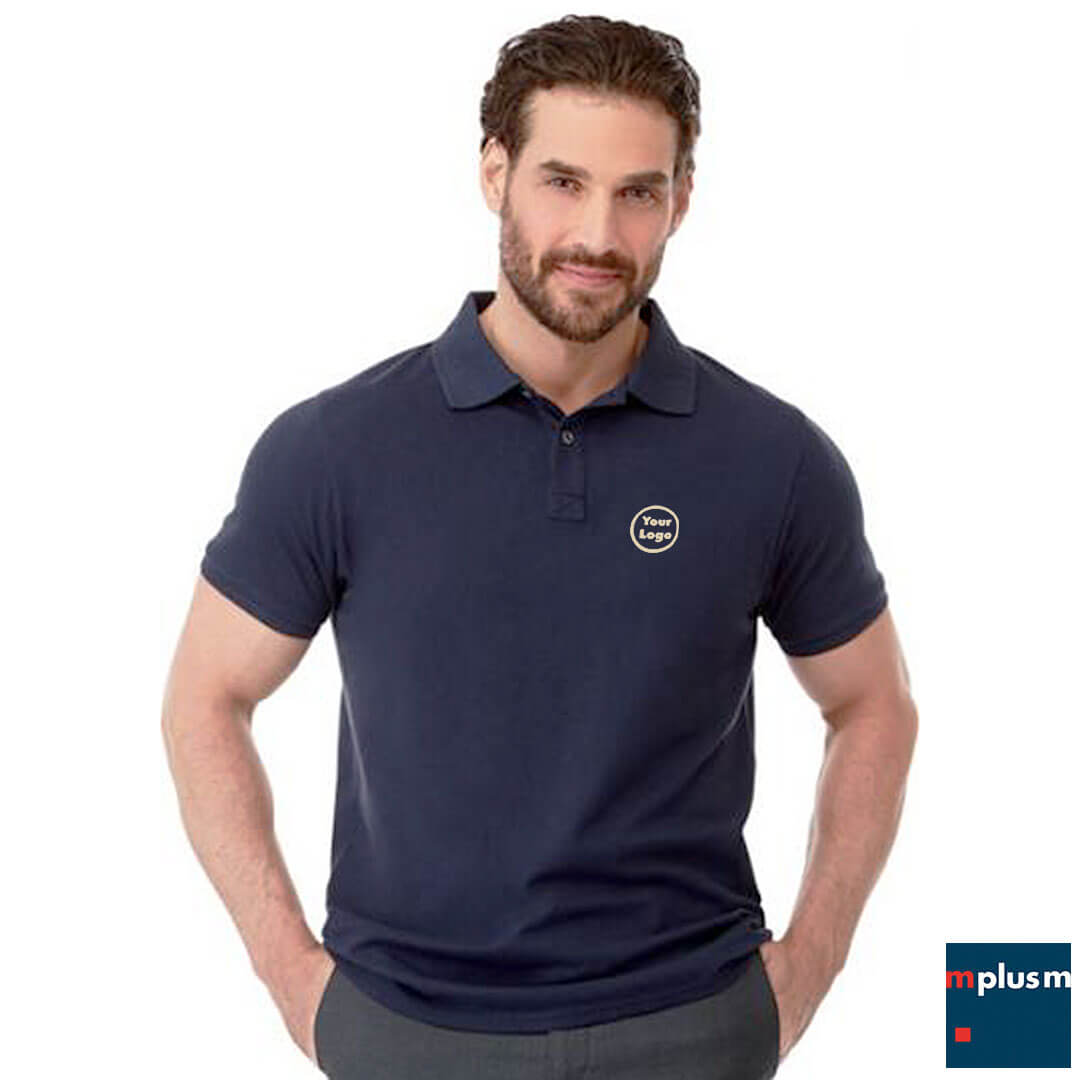 Beryl-Bio-Baumwolle-Polo-Logodruck Team Polo mit Logo Stick: Nachhaötig aus Bio Baumwolle. Pflegeleicht mit Recycling Polyester Beimischung.