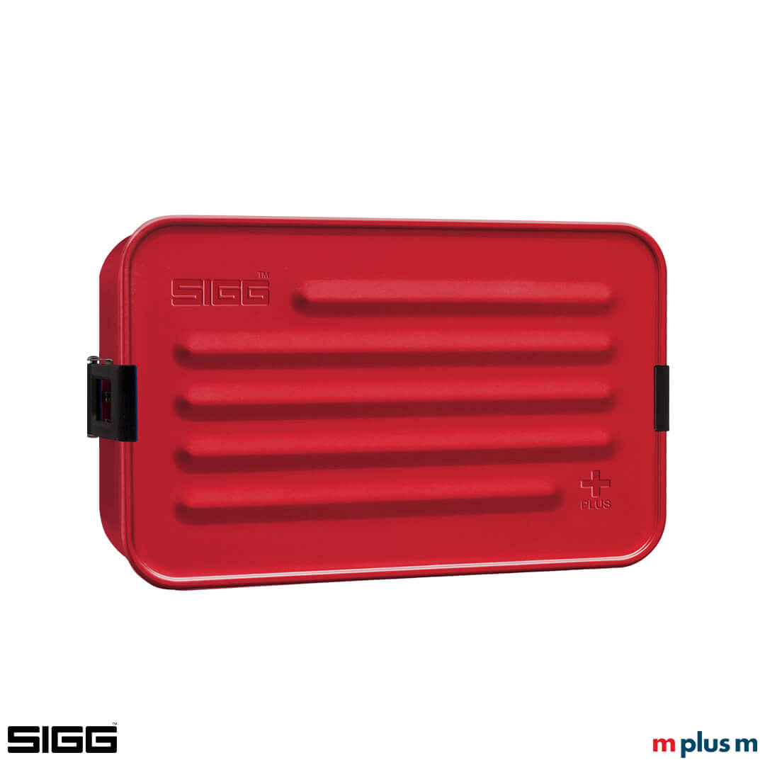 Sigg Metall Brotbox Größe L in der Farbe Rot Sigg Metall Brotbox Größe L in der Farbe Rot