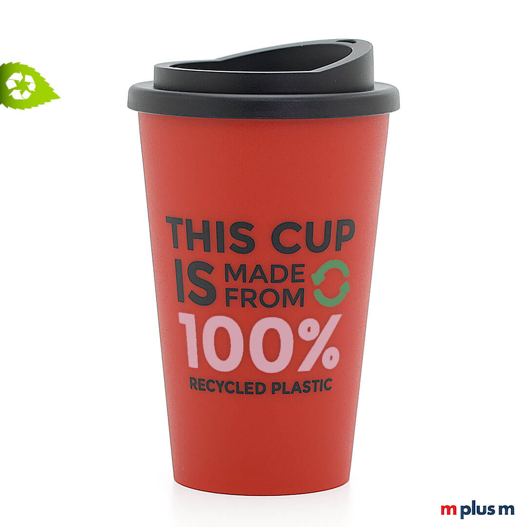 Green-Coffee-Shop-Thermobecher-ro-SD-3c Green Coffee Shop Coffee To Go Isobecher in rot mit 3c Motiv bedrucken