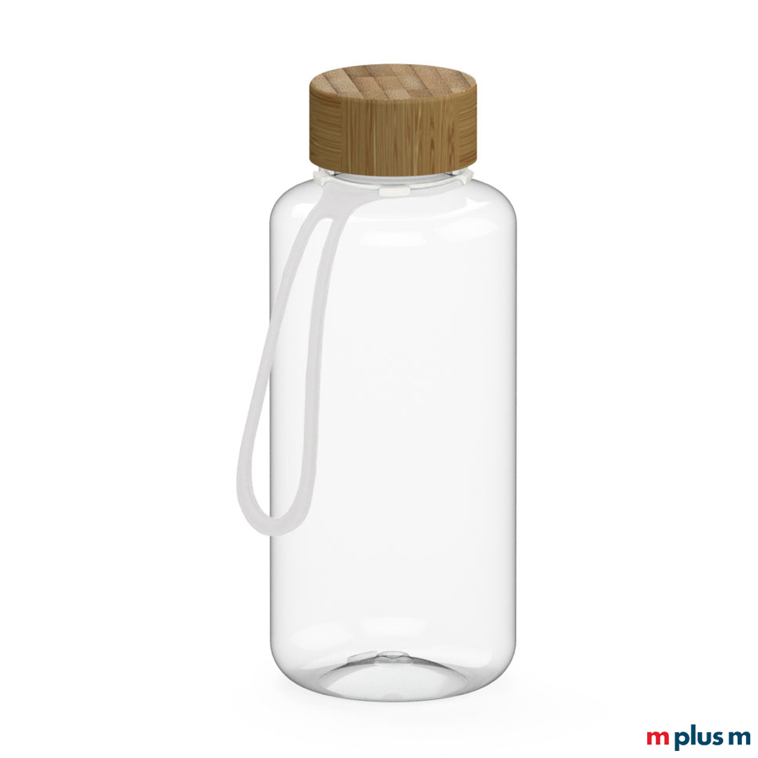 Die 'Natural' Trinkflasche ist auslaufsicher und BPA-frei. Ab einer Menge von 50 Stück können Sie die Trinkflasche bedrucken lassen
