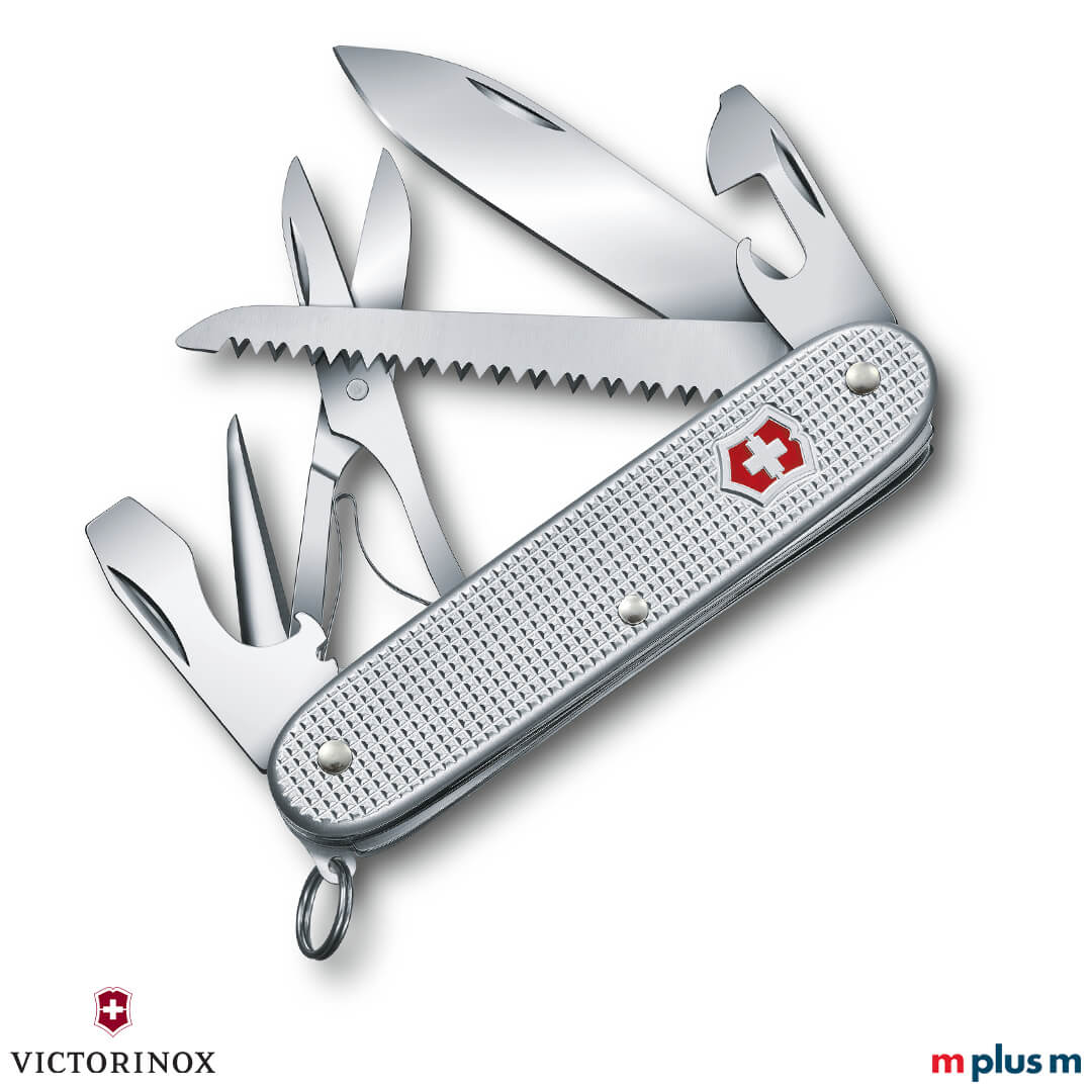 Victorinox Farmer X Alox Taschenmesser in der Farbe Silber Victorinox Farmer X Alox Taschenmesser in der Farbe Silber