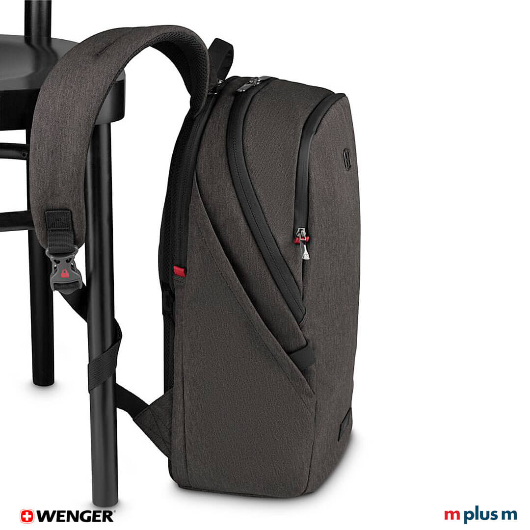 Wenger MX Light Laptop Rucksack Security Belt Diebstahlschutz am Wenger MX Light Laptop Rucksack