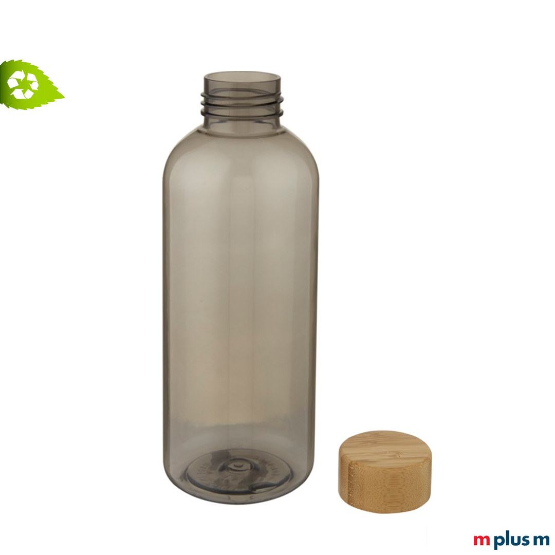 Sportflasche mit Logo bedrucken Nachhaltige 0,65l Flasche aus recyceltem Material