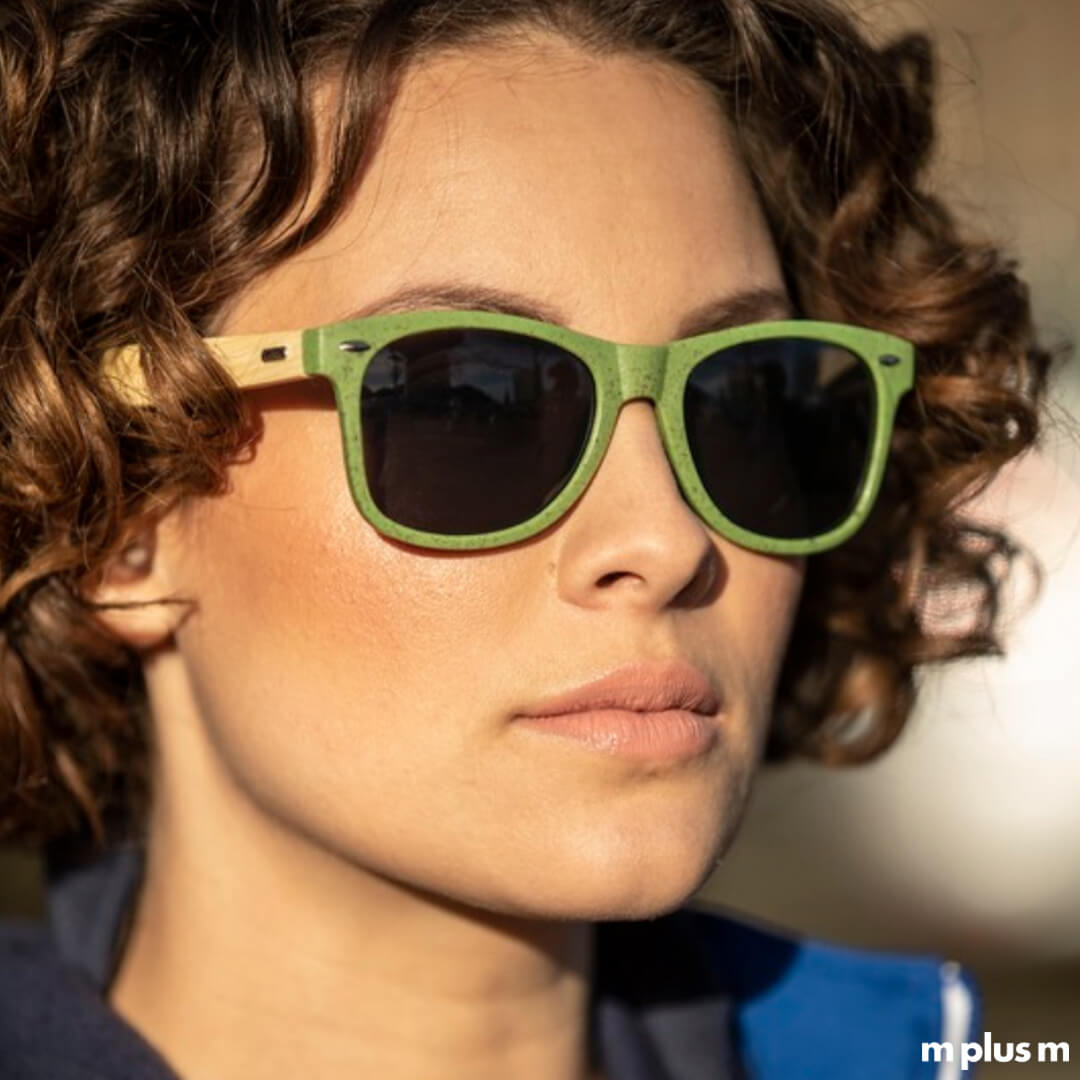 'Panda Ray' Bambus Sonnenbrille