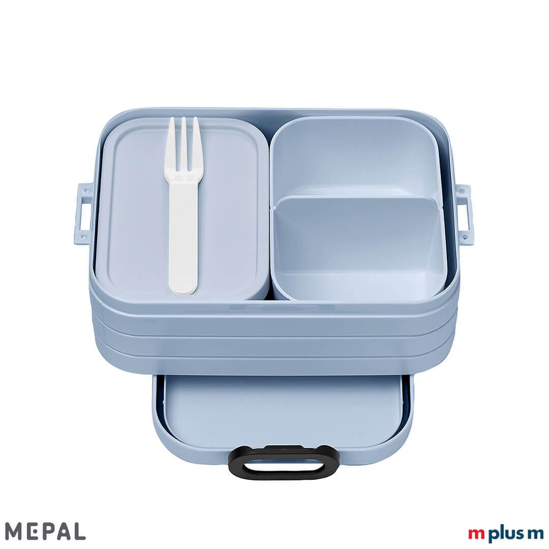 Mepal Bento Take A Break Midi Lunchbox Nordic Blue mit Einsätzen Mepal Bento Take A Break Midi Lunchbox Nordic Blue mit Einsätzen