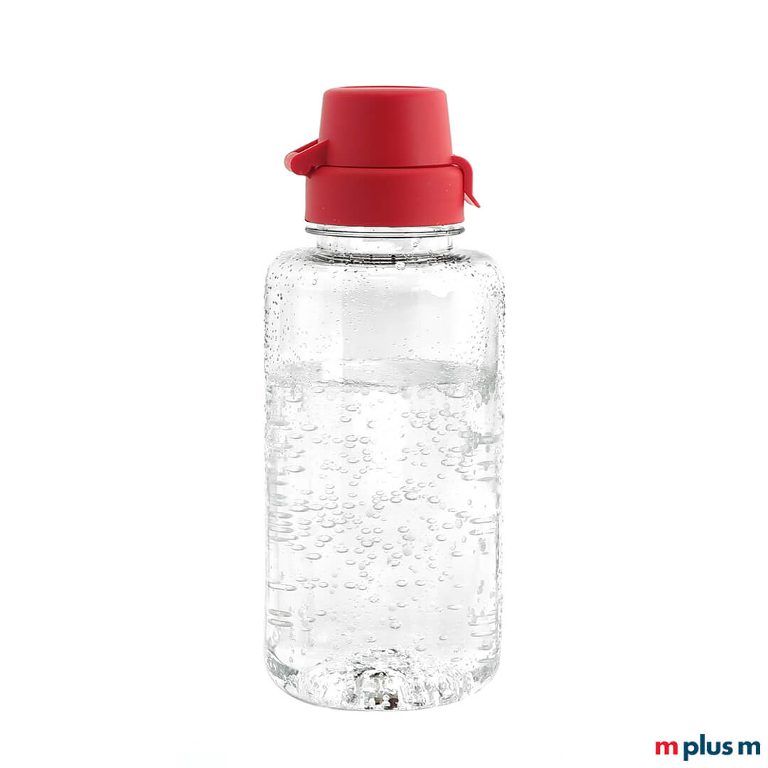 Rote Sportflasche mit Ihrem Logo bedrucken Rote Sportflasche mit Ihrem Logo bedrucken