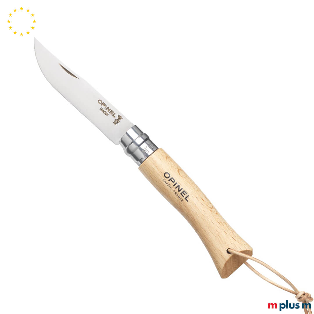 Edles Opinel Taschenmesser No 7 aus Holz mit persönlichem Logo Edles Opinel Taschenmesser No 7 aus Holz mit persönlichem Logo