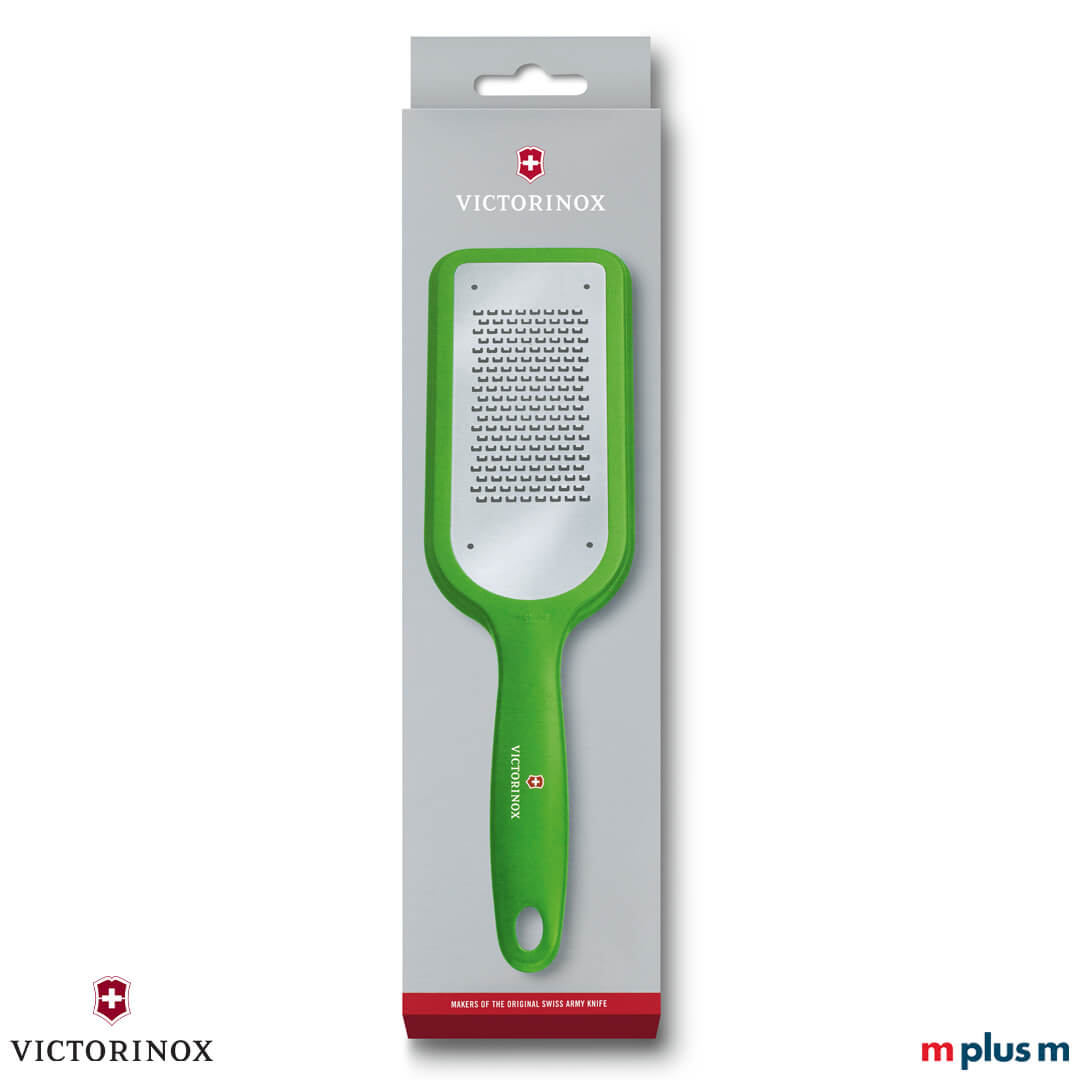 Küchenreibe von Victorinox in umweltfreundlicher Verpackung Küchenreibe von Victorinox in umweltfreundlicher Verpackung