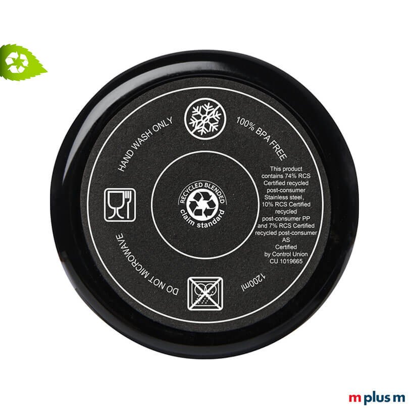 Miami Thermobecher Boden Recycling Thermobecher als Werbeartikel