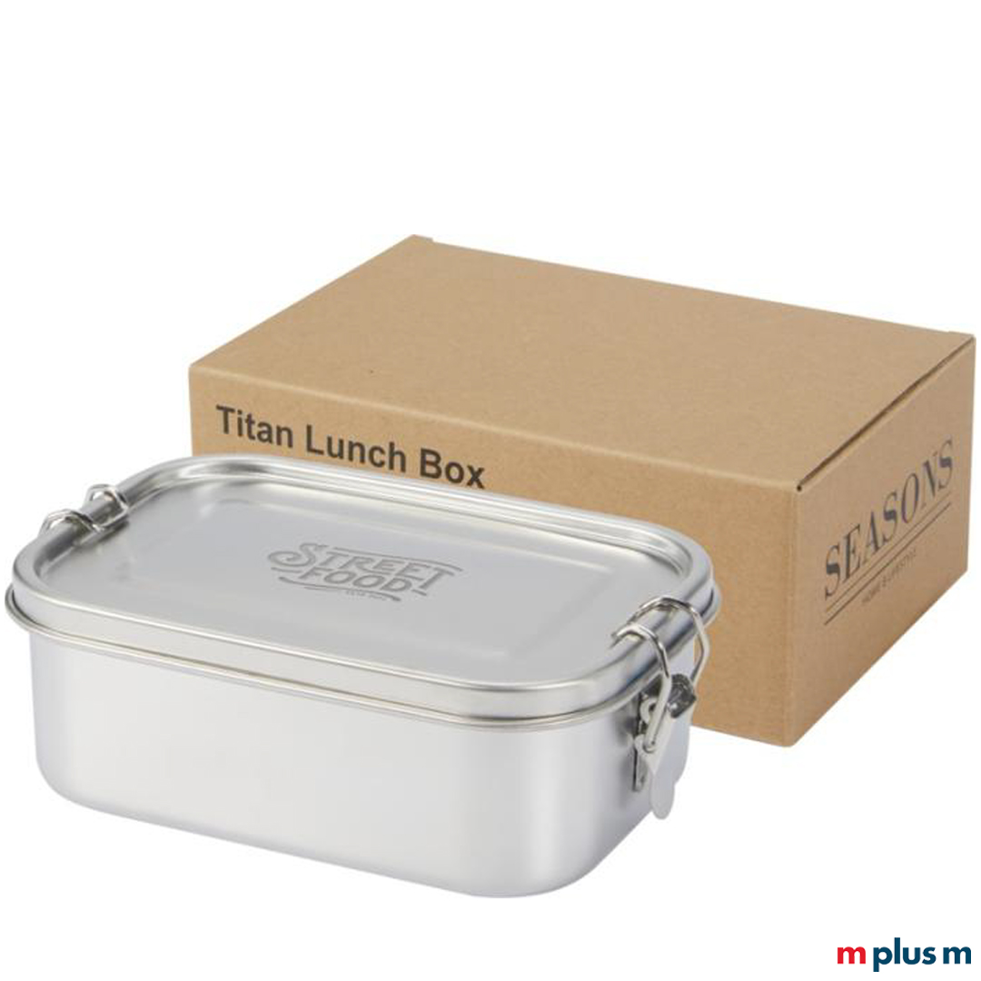 Titan Edelstahl Lunchbox 750ml Verpackung