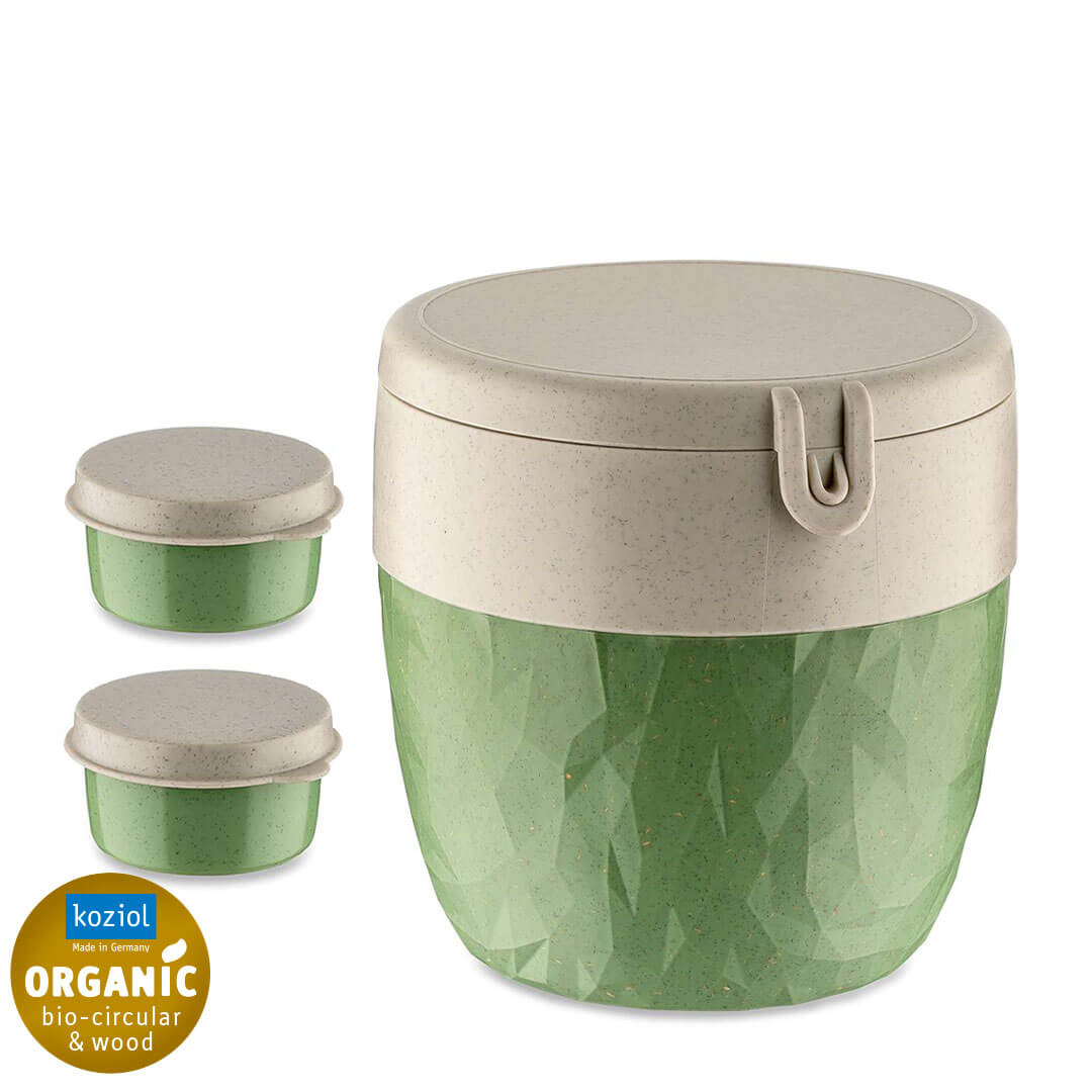 Koziol Bentobox L Lunchbox in der Farbe Grün/Nature Leaf Green Koziol Bentobox L Lunchbox in der Farbe Grün/Nature Leaf Green