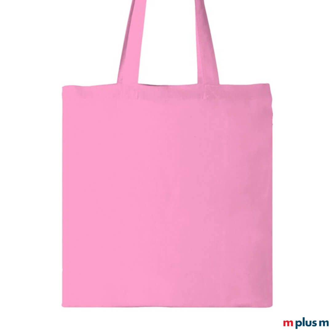 Jutebeutel in pink als Werbemittel bedrucken 'Jutebeutel' Paula 140' in Farbe Pink/Rosa als Werbemittel bedrucken