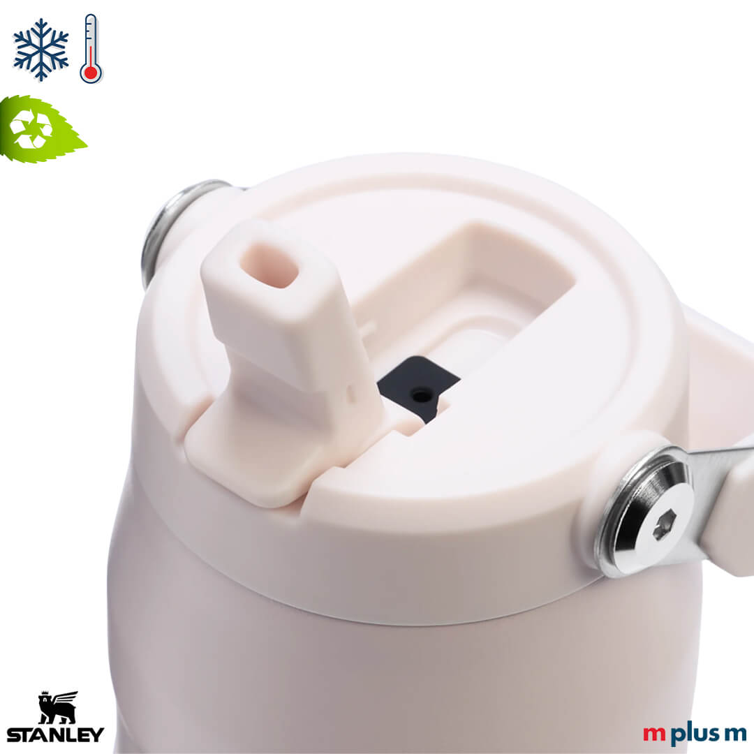 Rosa Stanley IceFlow Bottle 1060ml – langlebige Trinkflasche individuell bedruckbar