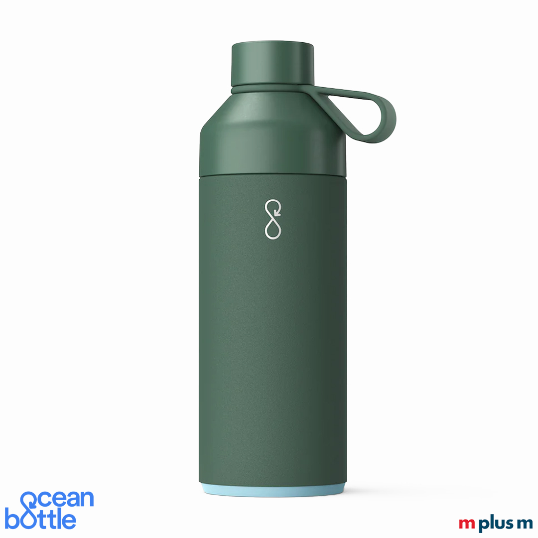 Ocean Bottle 1000ml in der Farbe Dunkelgrün/Forest Green