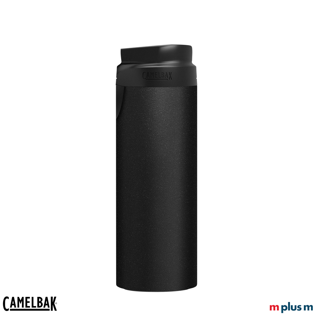 Camelbak Trinkflasche in der Farbe Schwarz auslaufsicher mit Einhändiger Trinköffnung