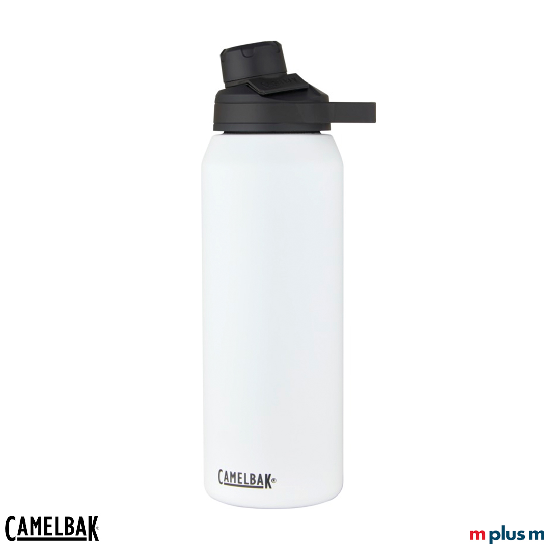 CamelBak Thermo Trinkflasche Chute Mag in weiß mit Logo bedrucken