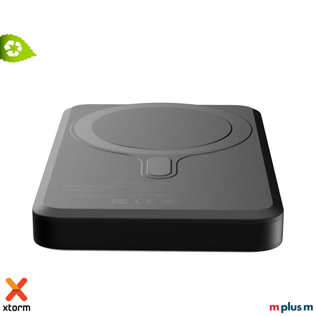 Xtorm MagSafe kompatible Powerbank 5000 mAh für iPhone 12+ mit Fast Charge USB-C und optionalem Logo Druck