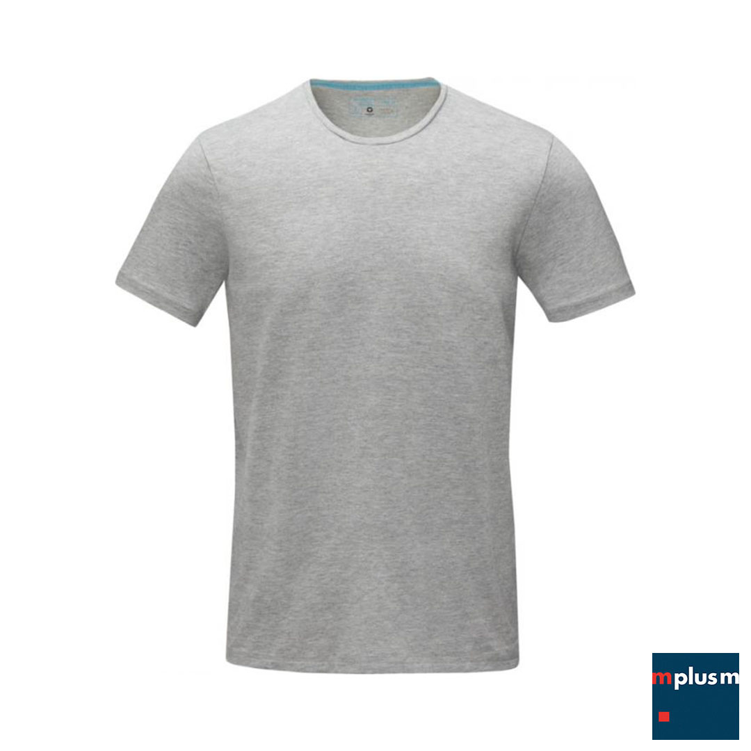 Grau meliertes T-Shirt als Werbemittel bedrucken